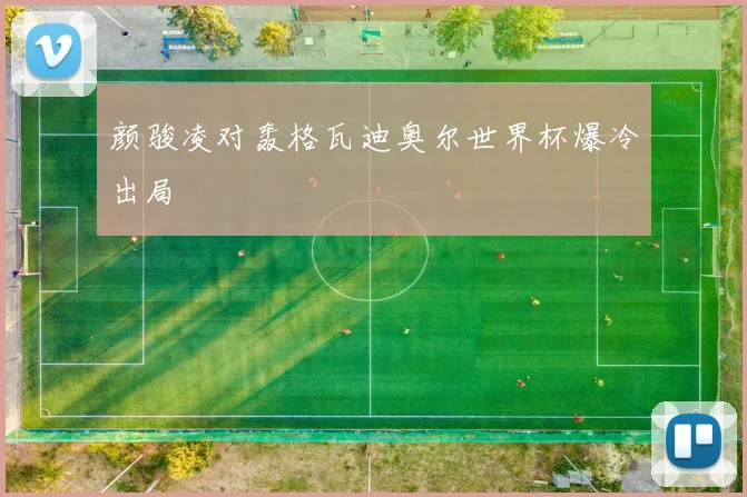 颜骏凌对轰格瓦迪奥尔世界杯爆冷出局